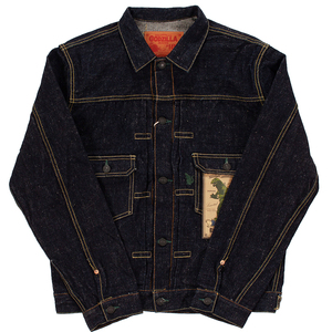 studio dartisan小猪哥斯拉联名gz-011原色牛仔外套日本夹克18oz