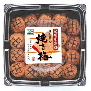 日本直邮和歌山特产纪州南高梅腌制烧梅干日式料理下饭菜650g/盒