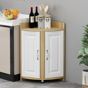 厨房角置物架墙角三角落地