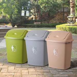 垃圾桶家用户外塑料厨房垃圾筒箱加厚大容量小区商业环卫加固带盖
