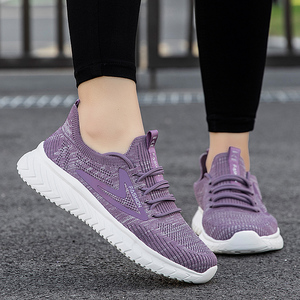 足力健老人鞋女夏季网面透气妈妈鞋轻便软底中老年舒适健步鞋女款