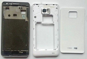 适用于三星i9100G外壳i9108手机壳S2前壳i9100前框中壳电池盖后盖
