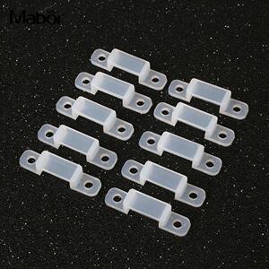 5050 5630套管led灯带固定扣子 单排双排套管led灯条固定硅胶卡子