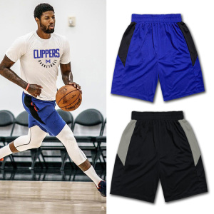 快船队保罗乔治投篮训练跑步健身运动篮球短裤 吸汗透气速干5分裤