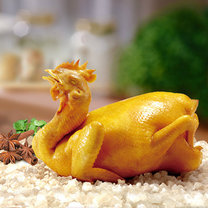 广东盐焗鸡清远鸡熟食手撕鸡散养土鸡广式咸香鸡即食新鲜包装整只