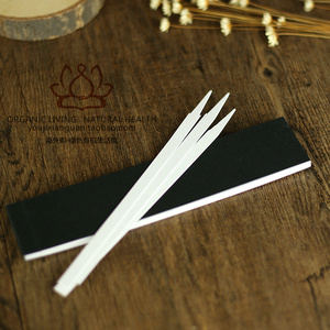 进口纸浆大豆油墨印刷 精油闻香纸 50条/本 精油品鉴嗅闻试香试纸