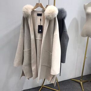 安娜款羊毛大衣