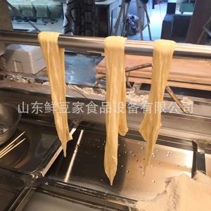 河南小型腐竹机厂家不锈钢腐竹豆皮生产线 豆制品加工设备免费技