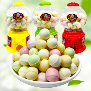 网红迷你扭糖机混合水果味奶球糖果玩具机创意可爱儿童节礼物零食