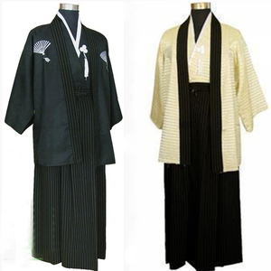 春季男装古装日本和服正装男士浴衣服日本传统武士舞台演出服套装
