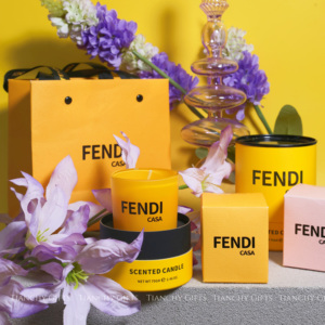 Fendi Casa芬迪卡萨经典系列香氛蜡烛蜡片商务企业伴手礼端午香薰