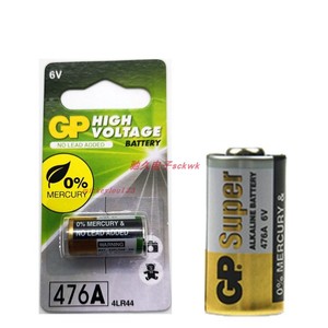 GP超霸476A6V电池4lr44 A544 PX28A一次性干电池止吠器美容笔适用