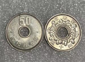 日本硬币50