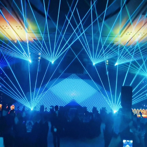 舞台舞美激光秀灯光开场秀激光表演节目道具租赁