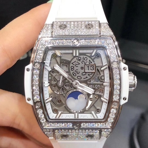 【众奢行二手】hublot宇舶原镶钻满天星自动机械女表647.ne