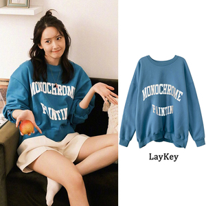 哥】jeunesse正品赵露思林允儿宽松连帽卫衣情侣 韩国代购0人付款468