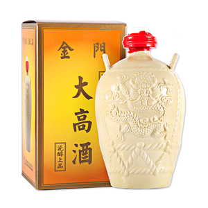 金门大高酒金门高粱酒大高黄坛金门高粱酒53度1000毫升