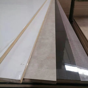 pet高光 肤感板材18厘实木多层板颗粒板欧松板全屋定制柜门板材厂