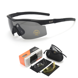 三镜片美国军版战术护目镜户外特种兵防弹CS射击防风特战眼镜