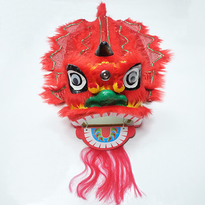 儿童舞狮子舞狮头醒狮小孩幼儿园表演狮子头舞狮子道具佛山狮子