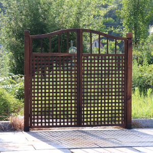 防腐木木门栅栏