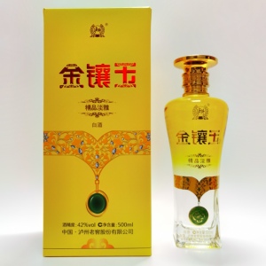 【正品保障】泸州老窖金镶玉精品淡雅42度6瓶整箱浓香型酒