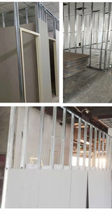 广州专业石膏硅钙板隔断轻钢龙骨不锈钢玻璃铝材间墙安装上门施工