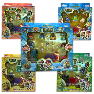 正版果酷木灵宝贝木灵球变形儿童玩具三套装礼盒绝版游戏怀旧收藏