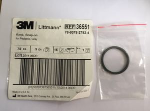 美国原装3M Littmann听诊膜固定圈听诊器配件圈stethoscope rims