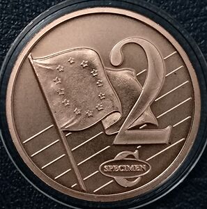 梵蒂冈2002年2分铜币(样币),25.3mm,外国硬币