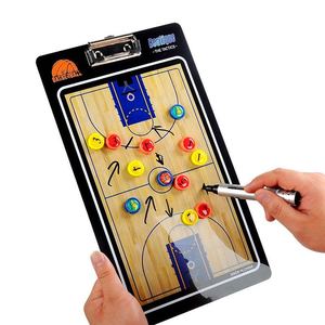 包邮 新款双面PVC磁性篮球战术板 篮球比赛教练教学示教板 沙盘