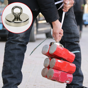 高强度圆形铷汝钕大号块打捞吸铁器磁王强力磁铁超强钕铁硼吸铁石