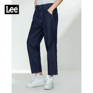 lee商场同款 21春夏新品深蓝色卡朋特牛仔裤男l447555gl898