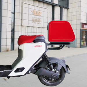 适用五羊本田ube电动车后尾架支架货架储物箱尾箱后备箱改装衣架