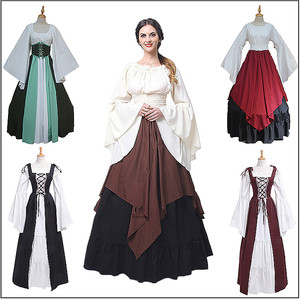 00聚会服饰企业店淘宝欧洲中世纪复古宫廷王子贵族表演外套朋克大衣