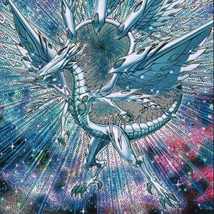 卡牌diy/定制/utr打印/立体 渊眼白龙