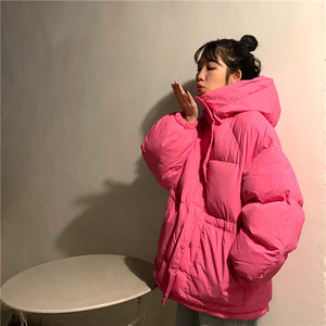 如此可爱的我们黄橙子田曦薇同款面包连帽棉服棉衣棉袄外套冬款