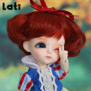 守护精灵 lati yellow luna 眨眼 开眼 8分bjd娃娃 生日人偶玩