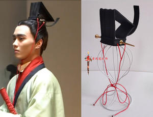 汉朝进贤冠古装男头饰发饰公子发冠汉服礼仪头饰影楼拍照头饰76款