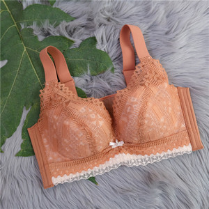 袔苡莥薄款全罩杯抹胸软钢圈侧收调整型女士防下垂无痕四排扣文胸