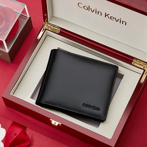 正品男士钱包男真皮短款品牌2021新款大学生牛皮驾驶证钱夹薄款潮