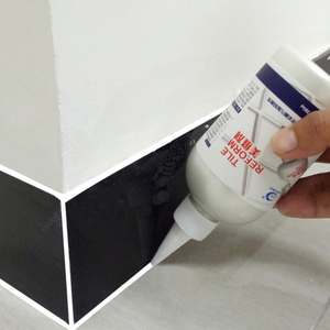浴室卫生间墙面地板瓷砖美缝填缝勾缝替代玻璃胶清洁剂防水防霉