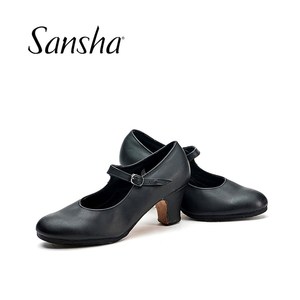 Sansha/三沙SANSHA弗拉明哥舞蹈鞋FL1西班牙舞鞋响钉弗拉明戈鞋