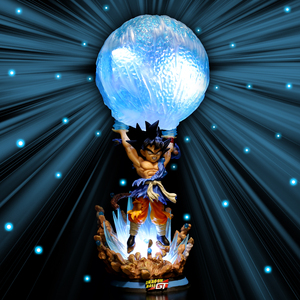 七龙珠gt悟空元气弹gk超大型可发光限量收藏模型手办摆件雕像送礼