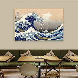 富岳三十六景风景画日式料理店客厅装饰画榻榻米挂画居酒屋浮世绘