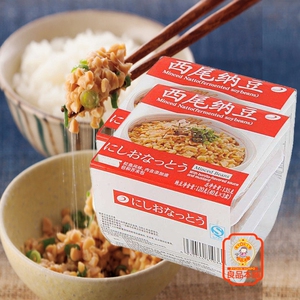 西尾碎纳豆  120g(40*3)*2 中国产 江浙沪包邮