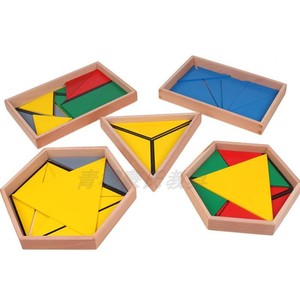 蒙氏感官长方形盒1图片