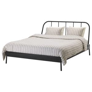 IKEA/宜家 科帕达 床架铁艺床简易单人床双人床架 国内代购