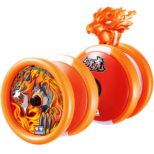 奥迪双钻火力少年王变形悠悠球幻光虎回旋花式比赛活睡眠自动回收