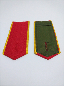 刺客中小学生军训肩章肩牌红色肩章学校学员肩章迷彩服作训服肩章